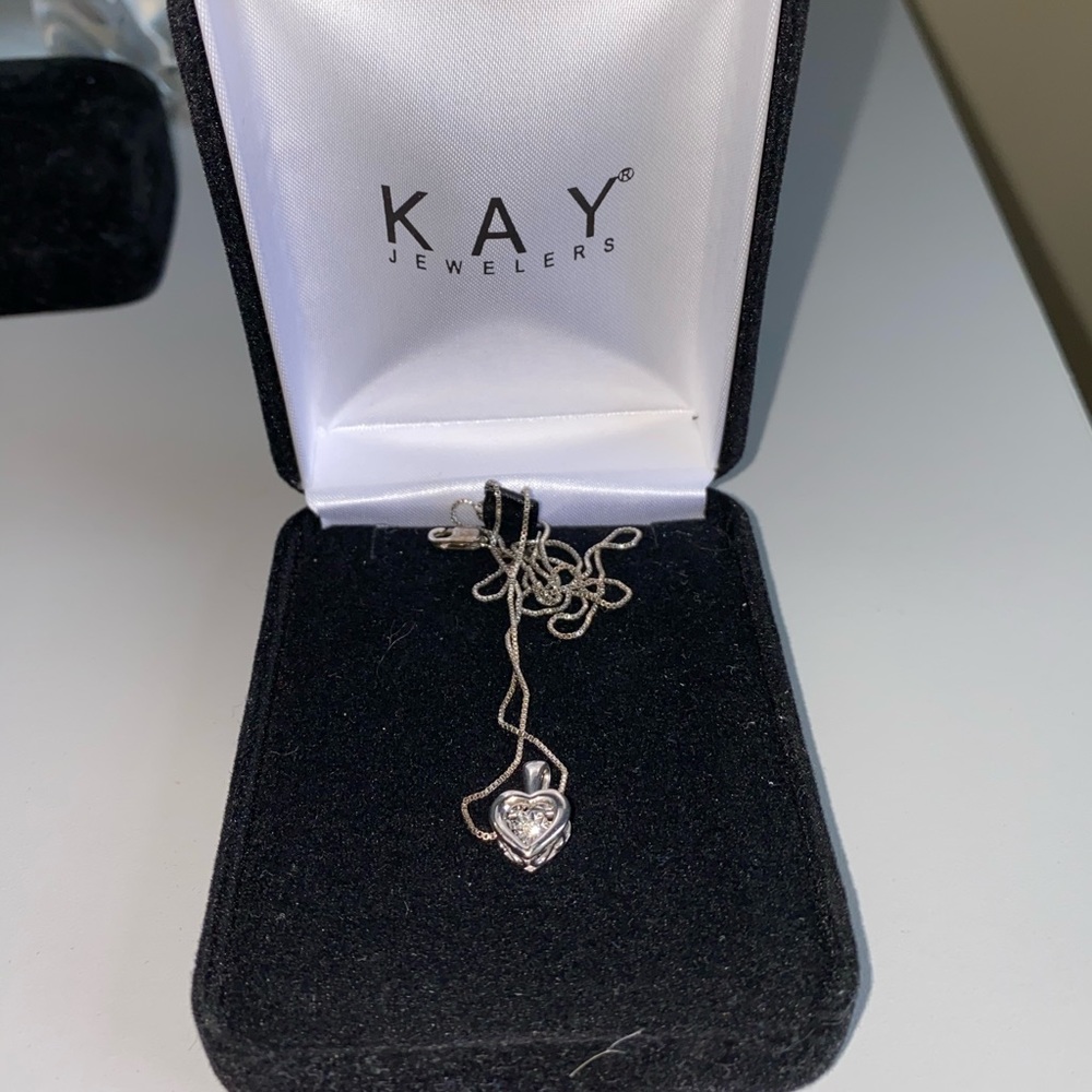Kay Diamond Heart Earrings